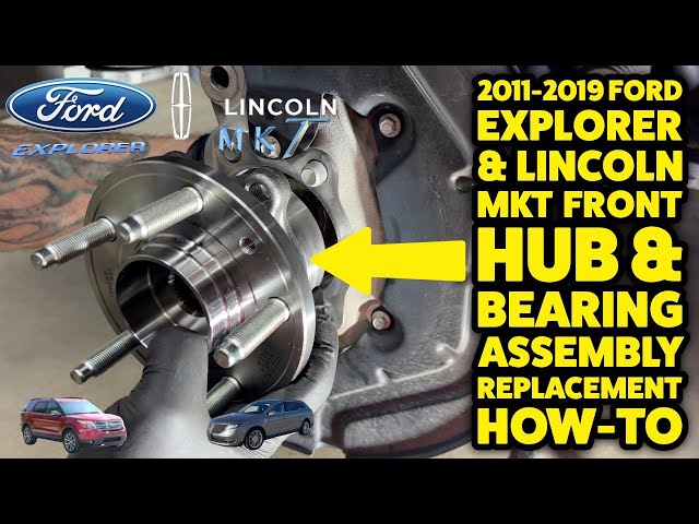 Front Or Rear Wheel Hub Bearing Assembly For Ford Explorer 2011-2019 – 4WD/AWD, 5 Lug, BB532C300AC