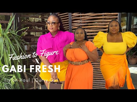 Fashion To Figure x Gabi Fresh Try On Haul | Plus & Curvy