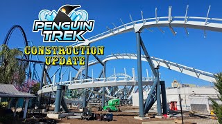 SeaWorld Orlando Penguin Trek Roller Coaster / General Park Construction Update 2.26.24
Were back at SeaWorld Orlando for another Penguin Trek roller coaster construction update and this visit brings us lots of landscaping around the site! Fencing is up around most of the ride area and crews are working on the netting for loose articles along several areas of the layout. Of course, we have views from the Sky Tower and some great video of our favorite animal friends!
#seaworld #seaworldorlando #penguintrek #pengintrekconstruction #themepark #rollercoaster
FOLLOW US AT:
http://facebook.com/MidwayMayhem
http://instagram.com/midwaymayhem
http://twitter.com/Midway_Mayhem
http://midwaymayhem.com SeaWorld Orlando Penguin Trek Roller Coaster / General Park Construction Update 2.26.24