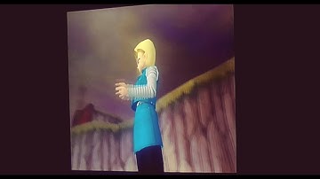 Dragonball Z Budokai Android 18 Intro Ryona Alternate Colors 4