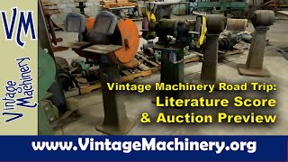 Vintage Machinery Road Trip: Collecting Machinery Literature & Auction Preview of the Woods Company