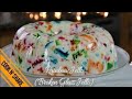 Rainbow Jello - Cathedral Window Recipe
