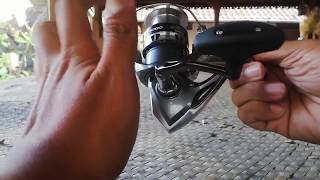 Reel shimano sedona 4000 HD unboxing and review