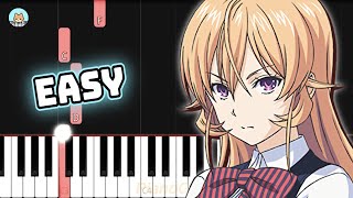 Shokugeki no Soma Season 5 OP - "Last Chapter" - EASY Piano Tutorial & Sheet Music screenshot 1