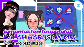 JUMPMASTER CHALLENGE YANG KALAH HARUS ON MIC PUBLIC ROOM! WITH @babylazpt1270 screenshot 1