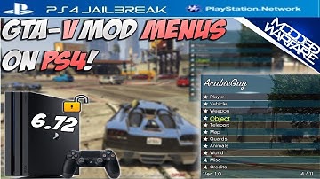 Installing GTA-V Mod Menus on PS4 (6.72 or Lower!)