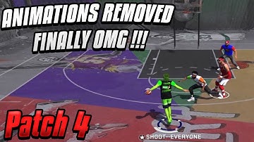 PATCH 4 FULL NOTES | ANIMATIONS REMOVED OMG - FIRST GAME on Patch NBA 2K18