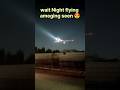 🤔Night Flying Secrets Revealed 🌙✈️ | How Pilots Fly Safely at Night #shortsfeed #shorts #skyforceai