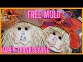 HOW TO MAKE CARBOARD SCARECROWS ( FREE MOLD)