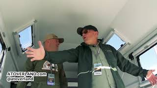 MARIO DONOVAN DETAILED WALKAROUND OF AT OVERLAND TRUCK TOPPERS & CAMPERS | OVERLAND EXPO WEST 2023