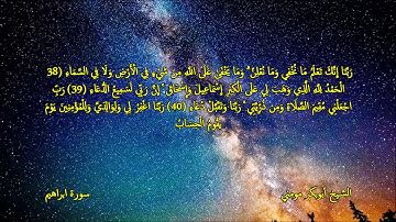 سورة ابراهيم I الشيخ أبوبكر مومني صلاة الجمعة 02-11-2018 الجزء الأول
