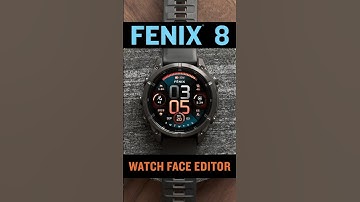 fenix® 8 | Edit your Watchface #garmin #fenix8