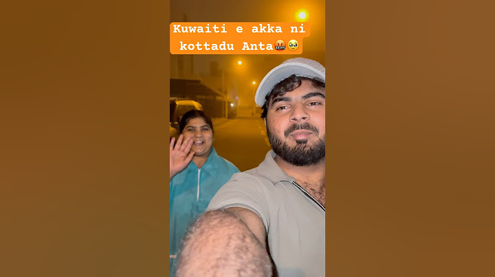 part1 Oka Kuwaiti e Akka ni kottadu anta🤬#ytshorts #trending #kuwaitteluguvlogs #fight
