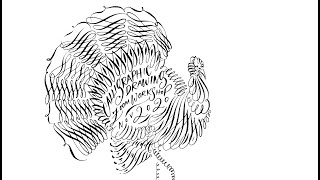 Calligraphic Drawing Online Live Workshop, November 2020