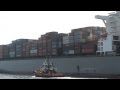 Container ship Henry Hudson Bridge K Line