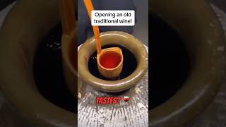 Would You Taste This Ancient Traditional Wine? (over 1000+ years old) #Shorts