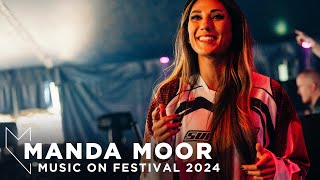 MANDA MOOR at MUSIC ON FESTIVAL 2024 • AMSTERDAM