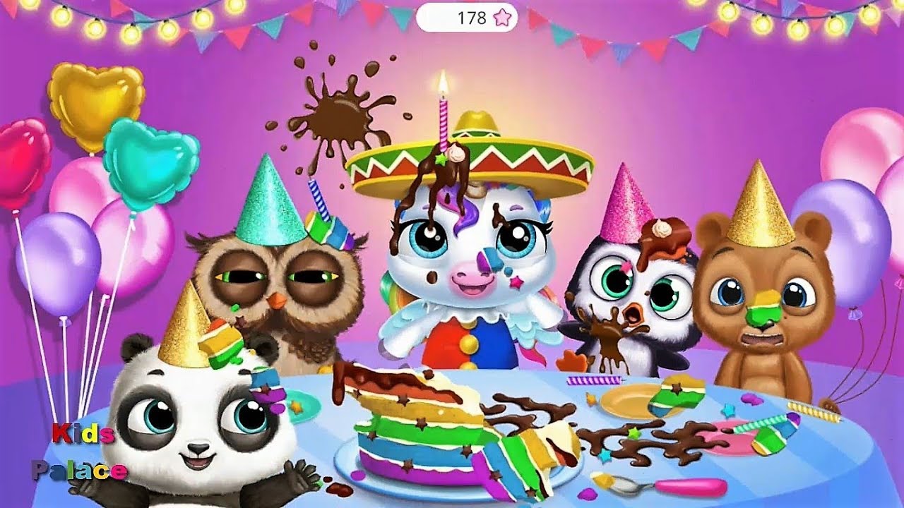 Fun Birthday Prank | New Born Pony | My Baby Unicorn | LOL Surprise Makeover Kids Games TutoTOONS