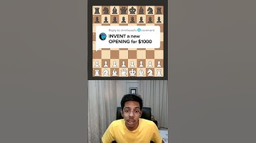 Can you invent a new chess opening? 🤔