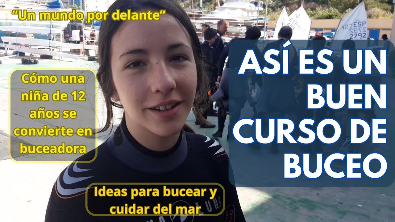 Así es un buen curso de buceo