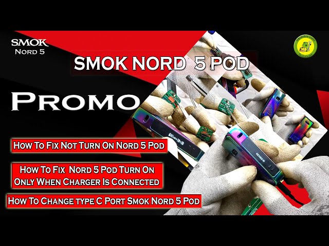 Nord 5 Pod Won't Turn On Unless Plugged In Charger | How To Fix Not Turn On  Nord 5 Pod | Nord 5 Kit