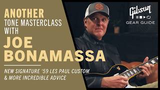 Joe Bonamassa’s AWESOME advice for guitarists & new Epiphone Les Paul Custom