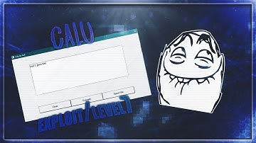 [NEW] 💎[OMFG]💎ROBLOX EXPLOIT: CALU | OP LUA C, SCRIPT PACK!