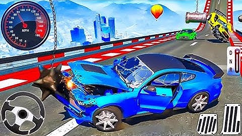Mega Ramp Car Crash Simulator 3D - Car Crash Simulator - Android Gameplay 