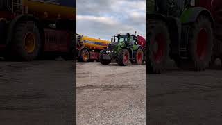 #shorts Fendt 930 Vario & a Veenhuis slurry tank #tractor #farming #farmer #tractorvideo #tractors