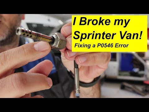 I Broke my Sprinter Van!  Fixing a P0546 code.