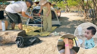 1st Camping Experience!  | Edna’s Beach & Campsite | Calatagan, Batangas