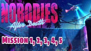 NOBODIES AFTER DEATH - Gameplay Walkthrough Part 1 Android - Level 1, 2, 3, 4, 5 including Medal