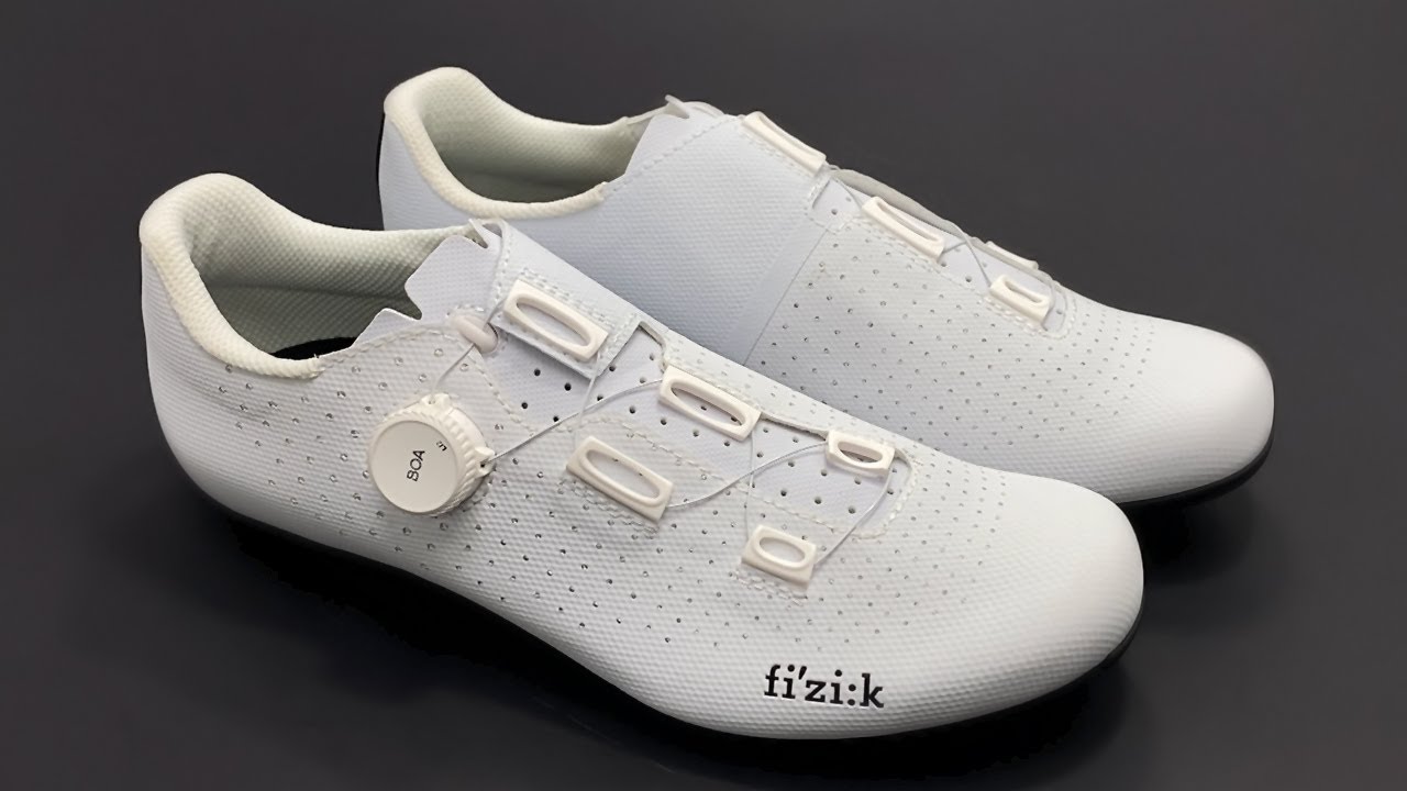 Sapatilha de Ciclismo Fizik Tempo Decos Carbon Branca