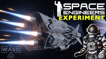How to WASD Subgrid Thrusters? (With and Without Scripts) | Space Engineers Experiment