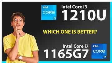 INTEL Core i3 1210U vs INTEL Core i7 1165G7 Technical Comparison