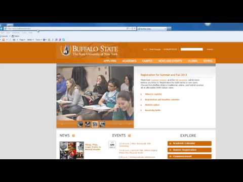 How to lookup your Buffalo State username