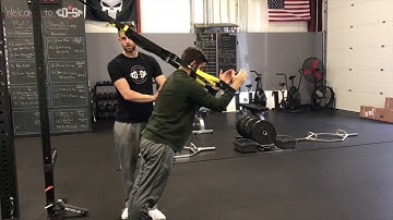 How to Perform TRX Serratus Slides