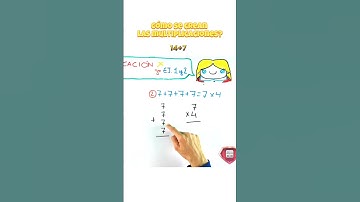 Cómo pasar de suma a multiplicación? #matematica #multiplicacion #educacionprimaria #matematika