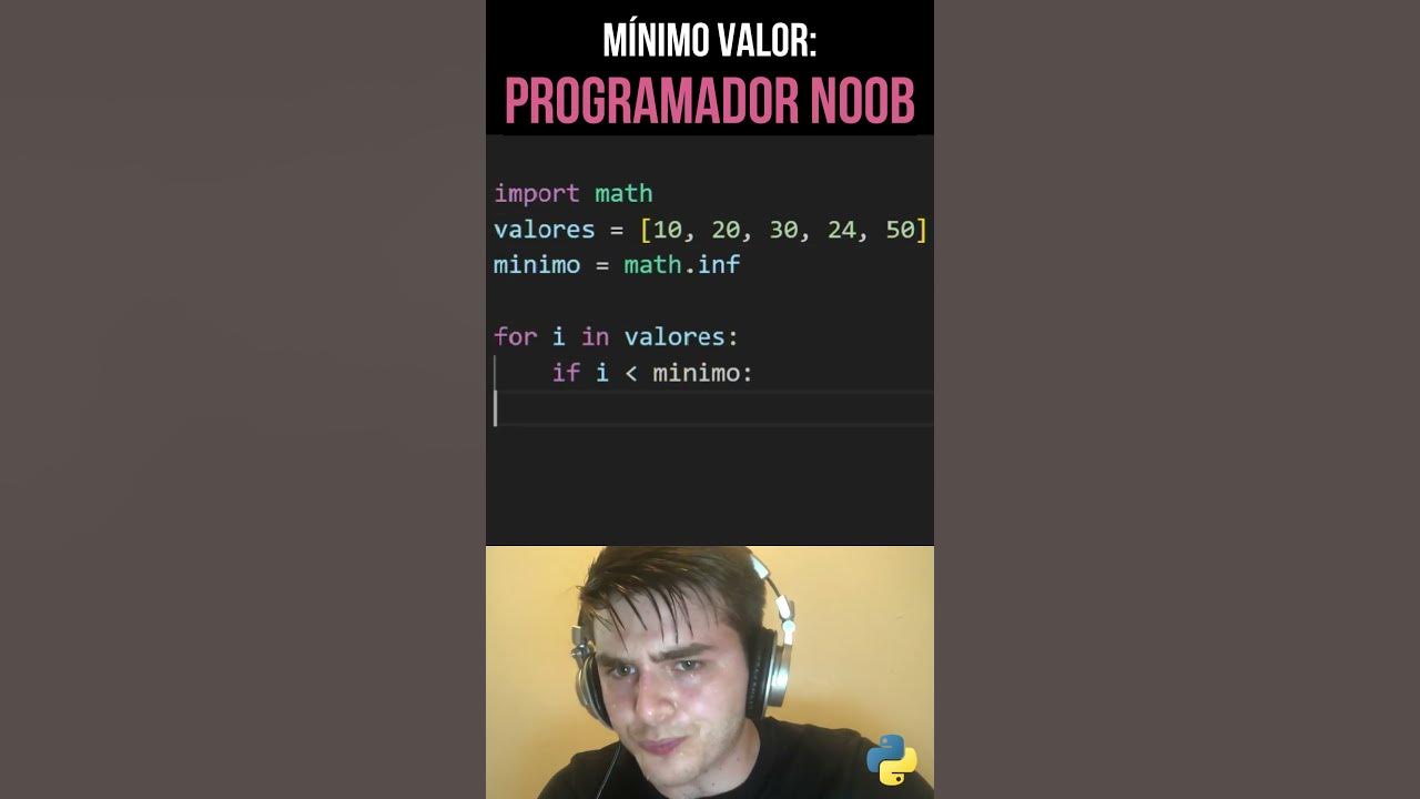 Encuentra el Valor Mínimo en una Lista en Python como un Pro. - YouTube