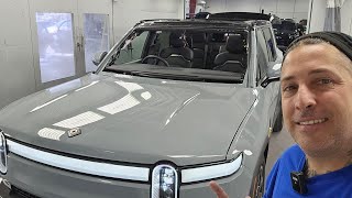 Painting A Rivian