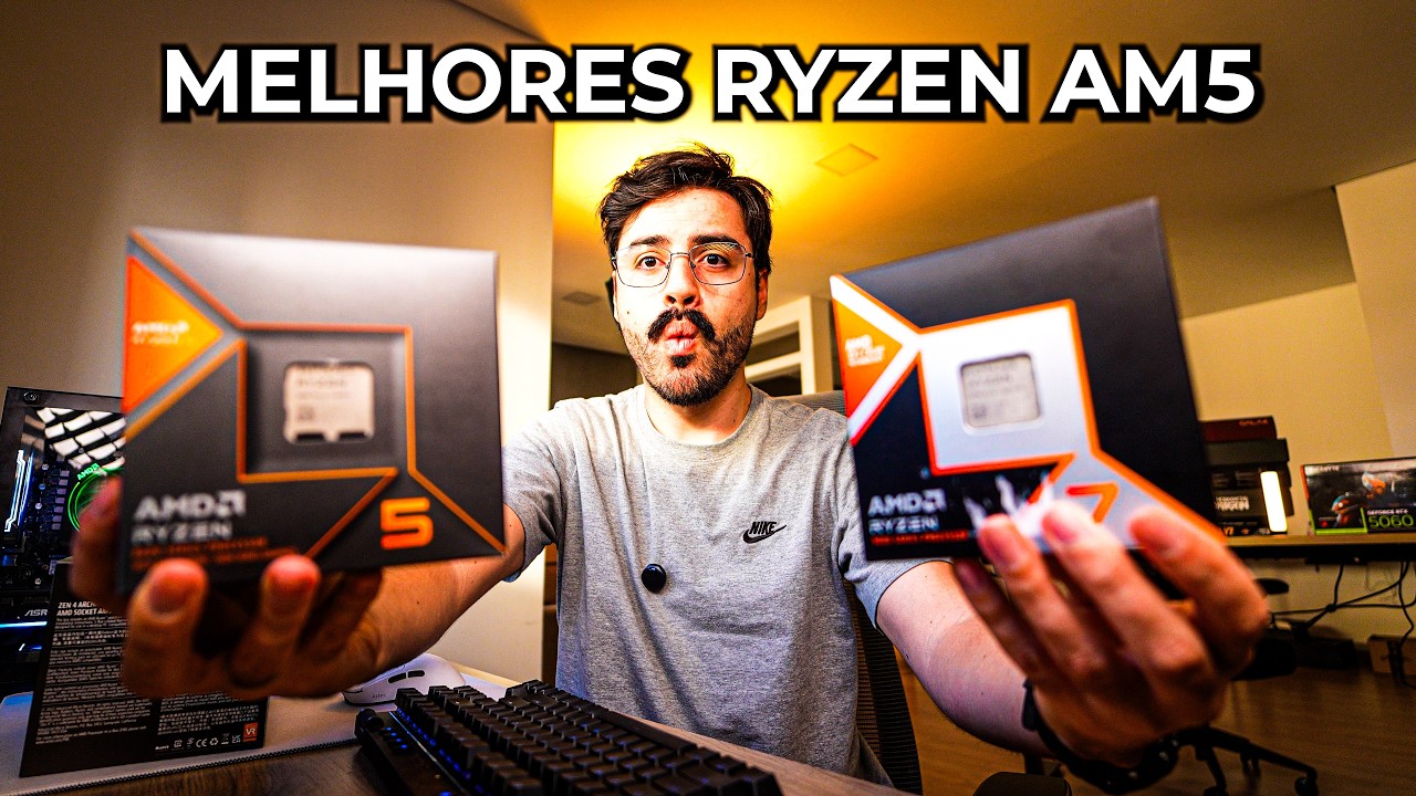 os Melhores Processadores Ryzen AM5 pra comprar na Black Friday !!!