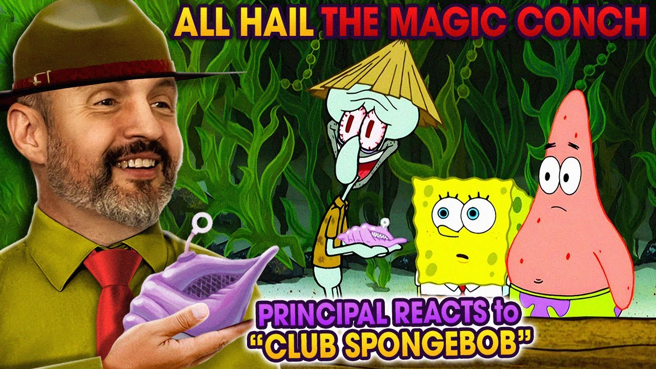 School Principal Reacts to SpongeBob SquarePants S3E2 - "Club SpongeBob" Reaction Video 