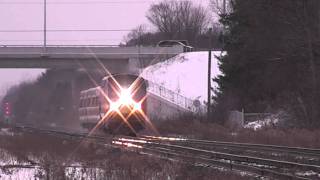 VIA 76 east thru Ingersoll. Jan 9 2011