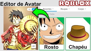 How to make Portgas D. Ace avatar in Roblox┃ONE PIECE 