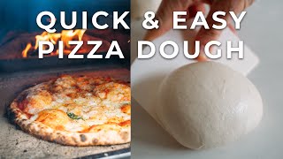 Quick & Easy Pizza Dough Recipe