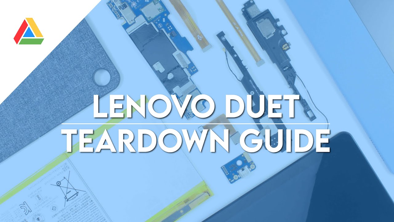 Lenovo Duet Chromebook Teardown Guide YouTube