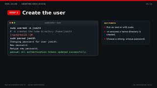 Linux Training - Grant Sudo Access to Users