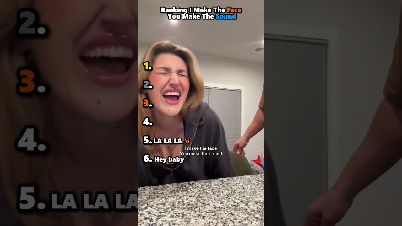 I Make The Face And You Sound