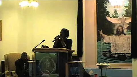 Minister Sharon Herron: "Rise up to my change"