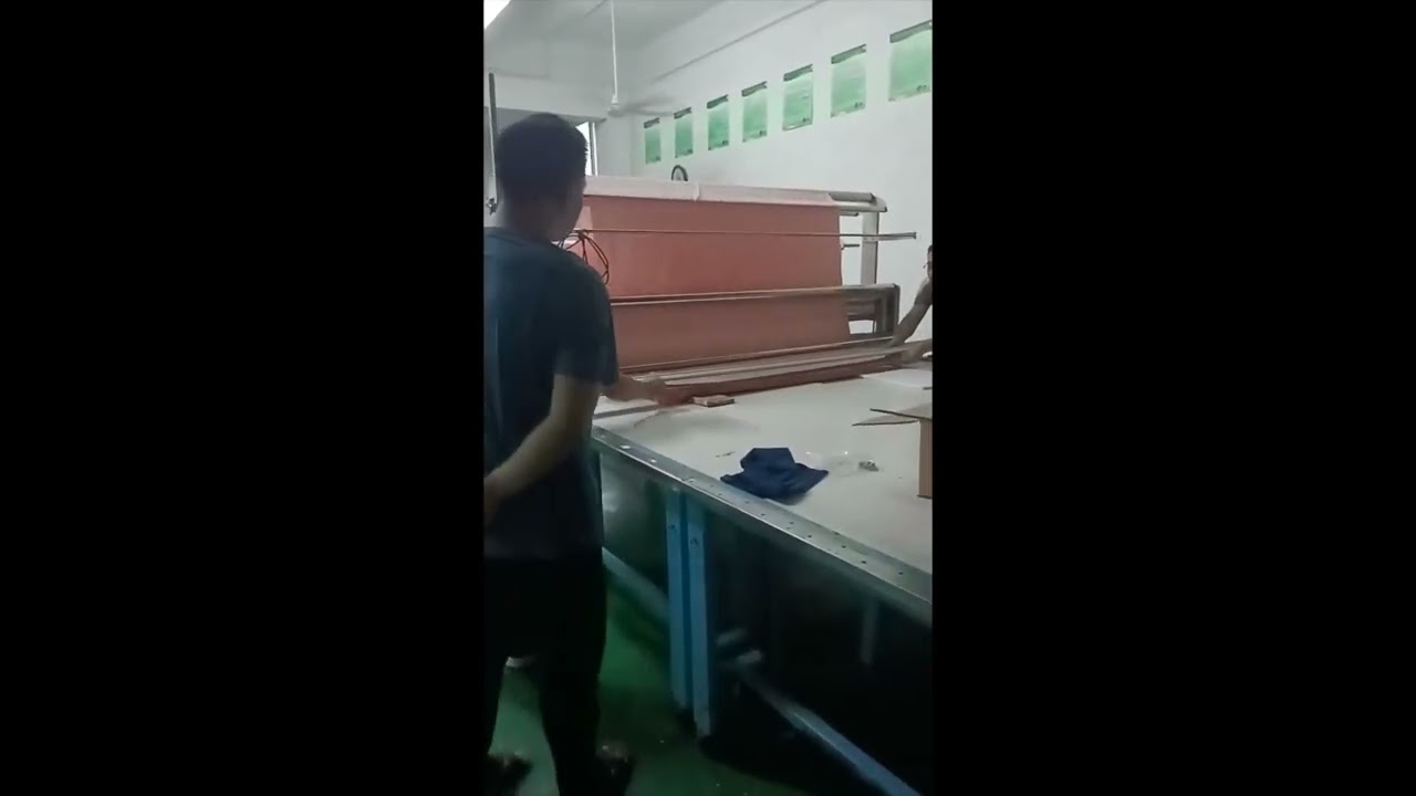 Manual Fabric Spreader with Manual End Catcher